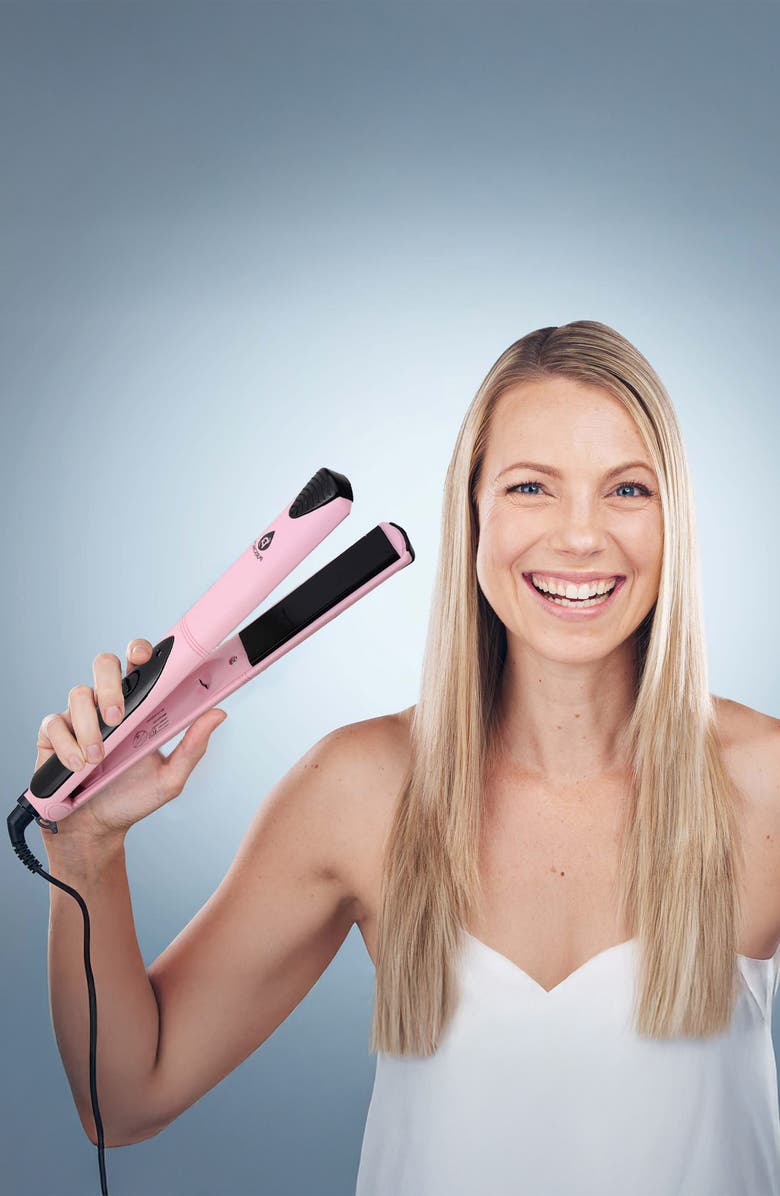 PURSONIC Set of 2 Hair Straighteners, Alternate, color, Pink