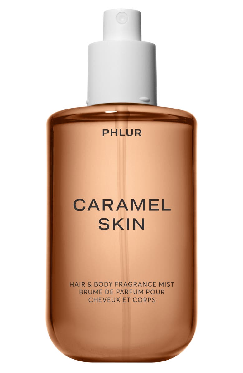 PHLUR Caramel Skin Hair & Body Fragrance Mist, Alternate, color,