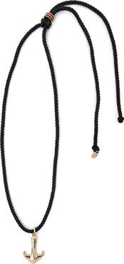 Clare V. Charm Cord Necklace