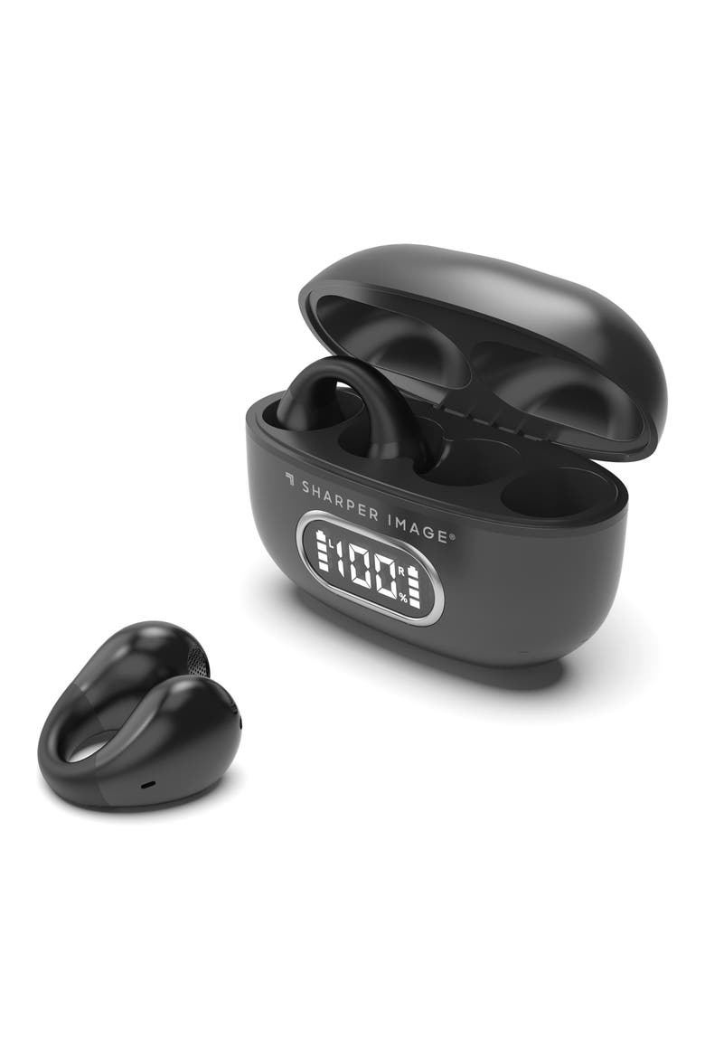 Open Air Clip True Wireless Earbuds, Alternate, color, BLACK