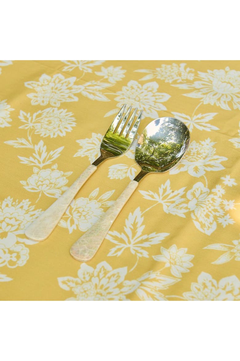 Mother Of Pearl Serving Set, Alternate, color, Natural