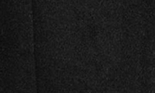 Guess Lilia Melton Coat With Faux Fur Trim In Black