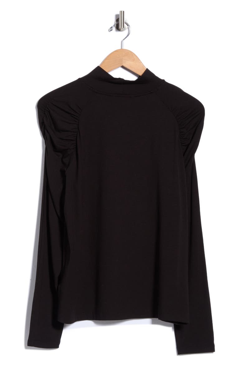 Lacey Turtleneck Top, Alternate, color, BLA-BLACK