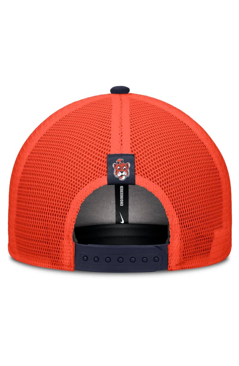 Nike Men's Nike Navy/Orange Auburn Tigers 2025 Sideline Campus Pro Local Snapback Hat, Alternate, color, Navy