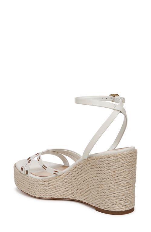 Veronica Beard Philene Platform Wedge Sandal In Coconut
