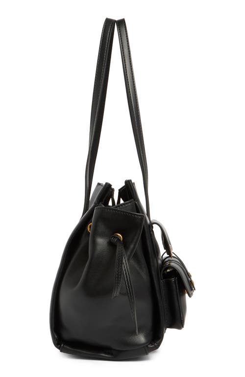 Jw Pei Linda Faux Leather Tote In Black