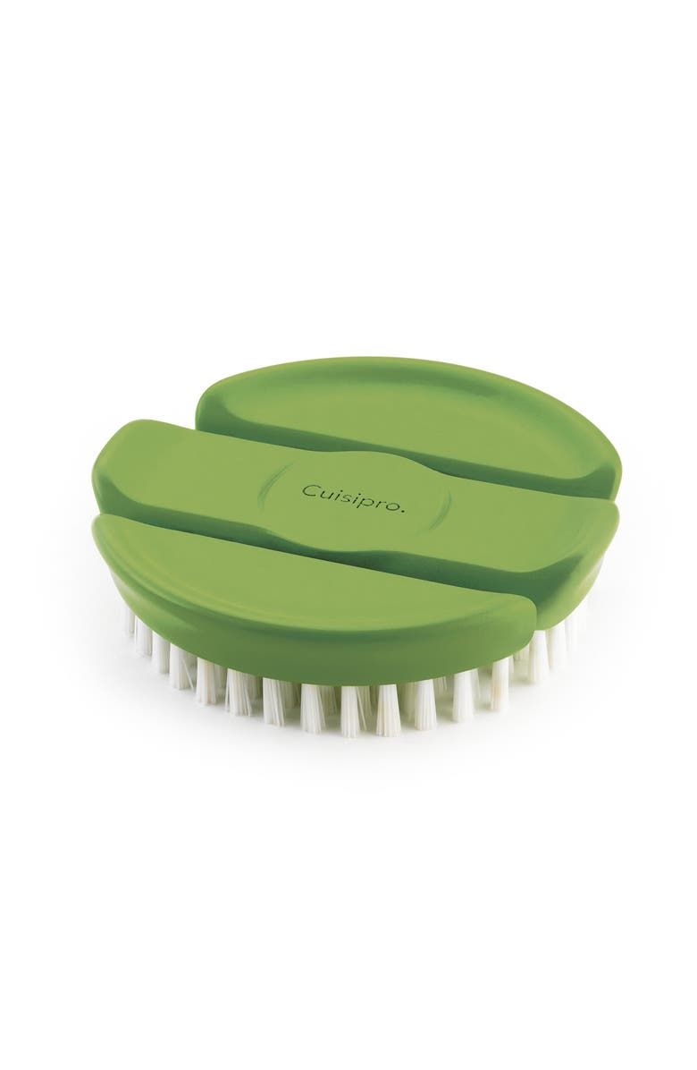CUISIPRO Vegetable Brush, Green, Main, color, Green