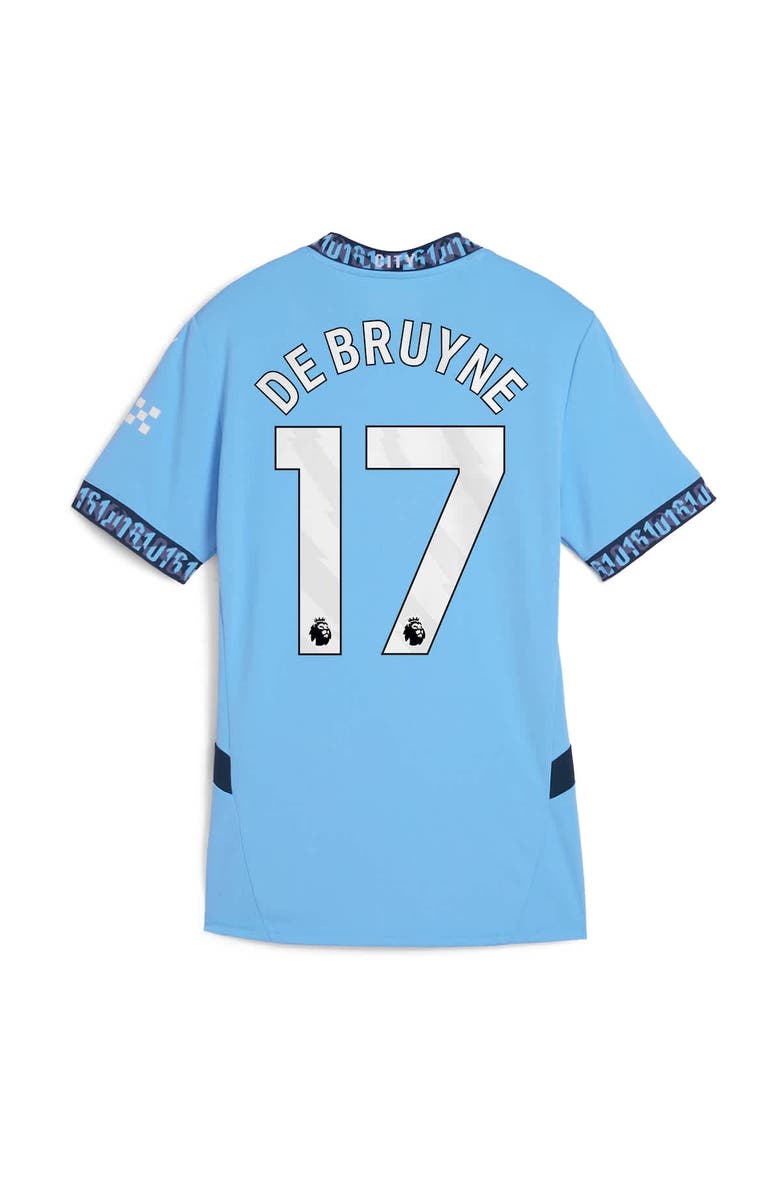 PUMA Women's Puma Kevin De Bruyne Light Blue Manchester City 2024/25 Home Replica Player Jersey, Alternate, color, 