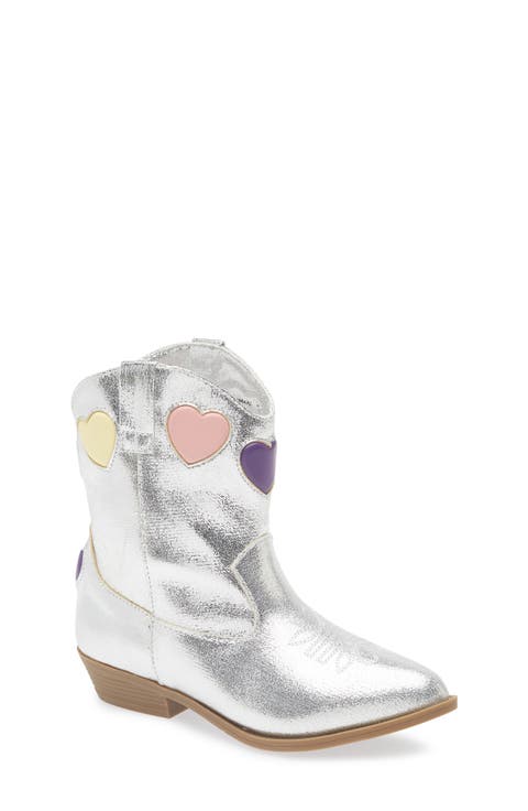 Kids' Clarra Heart Western Boot (Walker, Toddler & Little Kid)