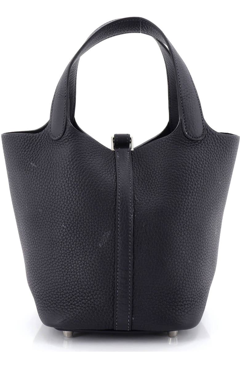 Pre-Owned Hermes Picotin Lock Bag Clemence PM, Alternate, color, Caban