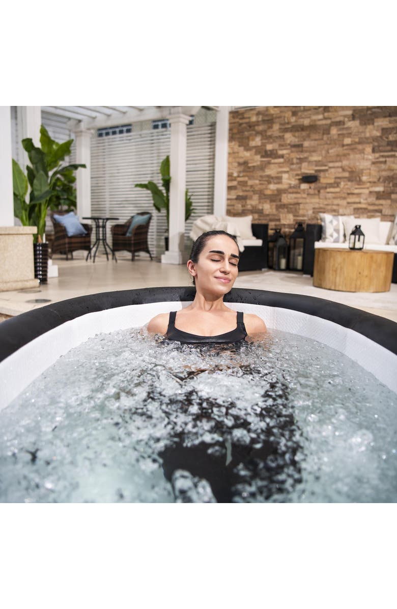 SaluSpa Glacial Dip Cold Plunge Inflatable Tub, Alternate, color, Multicolored