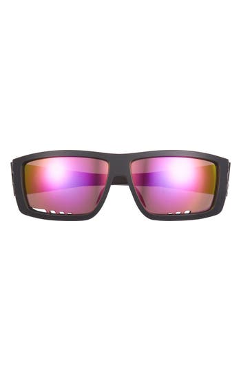 Philipp Plein 64mm Sport Sunglasses In Black Black Pink