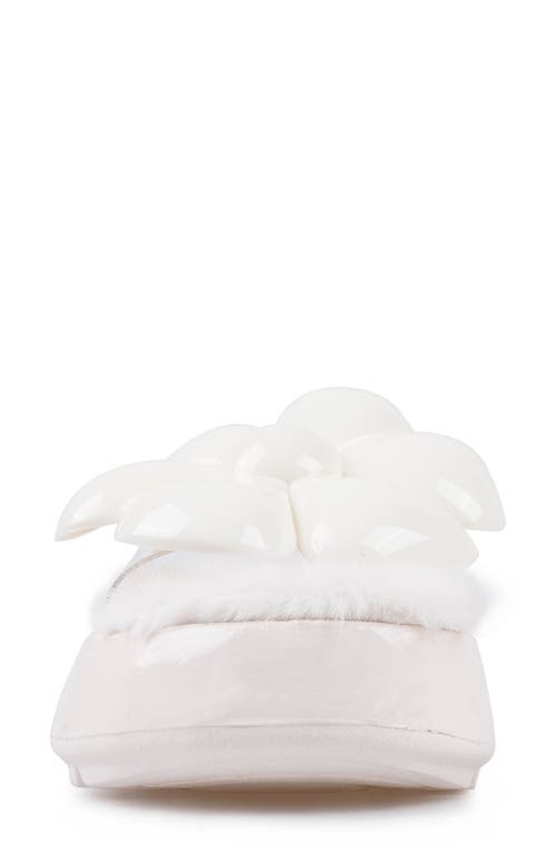 Shop Zigi Cass Faux Fur Lined Sandal In White