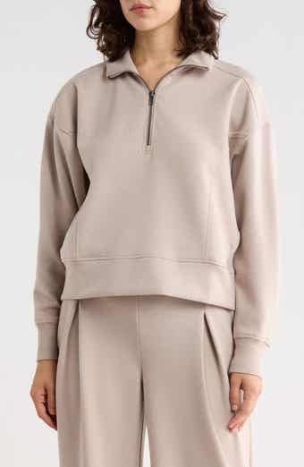 Adelaide Quarter Zip Sweatshirt