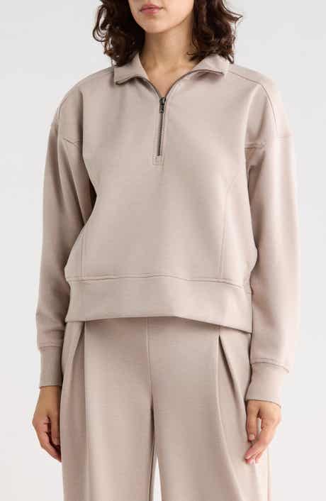 Adelaide Quarter Zip Sweatshirt