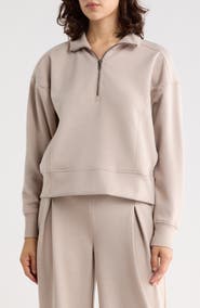MARIKA Adelaide Quarter Zip Sweatshirt