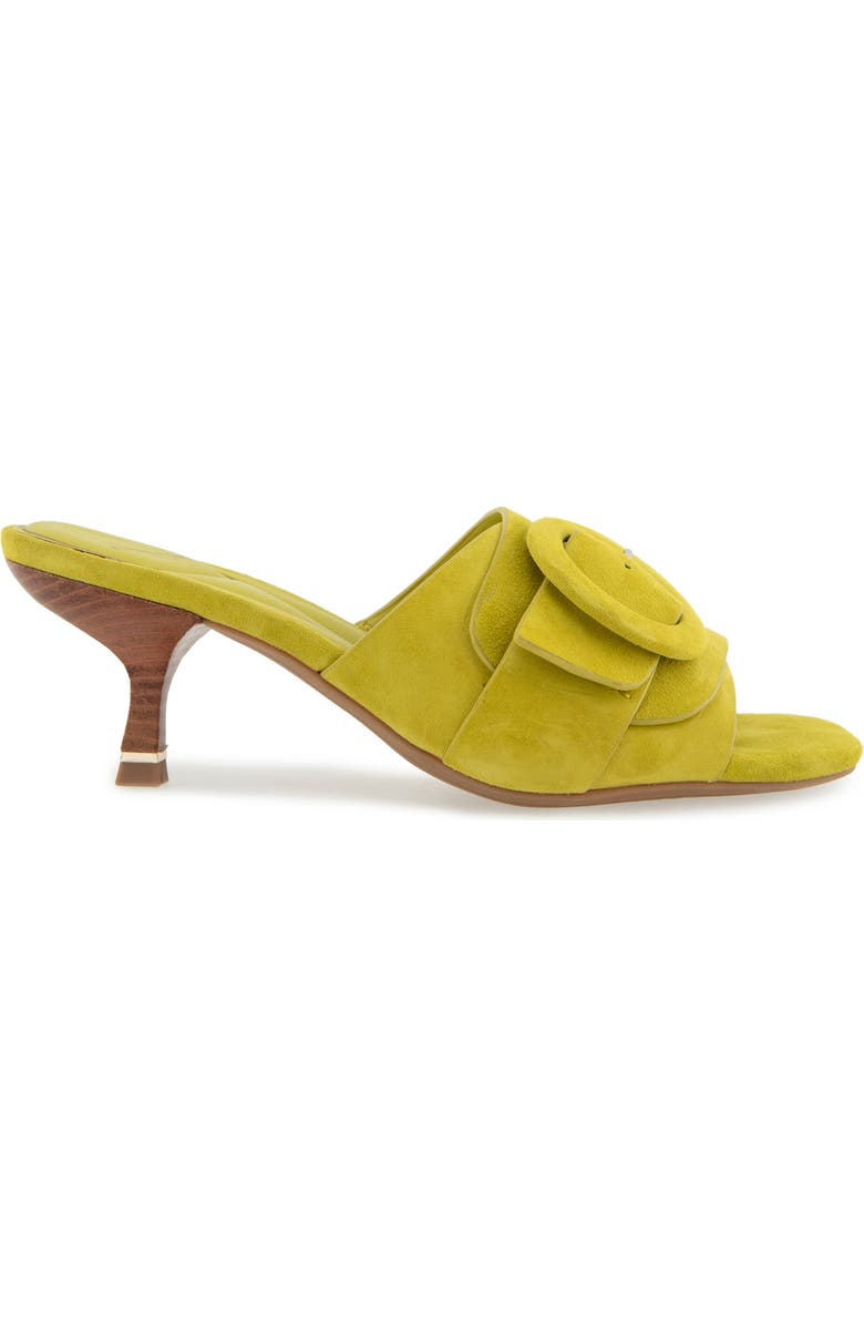 Kenneth Cole Valentina Sandal, Alternate, color, Chartreuse Suede