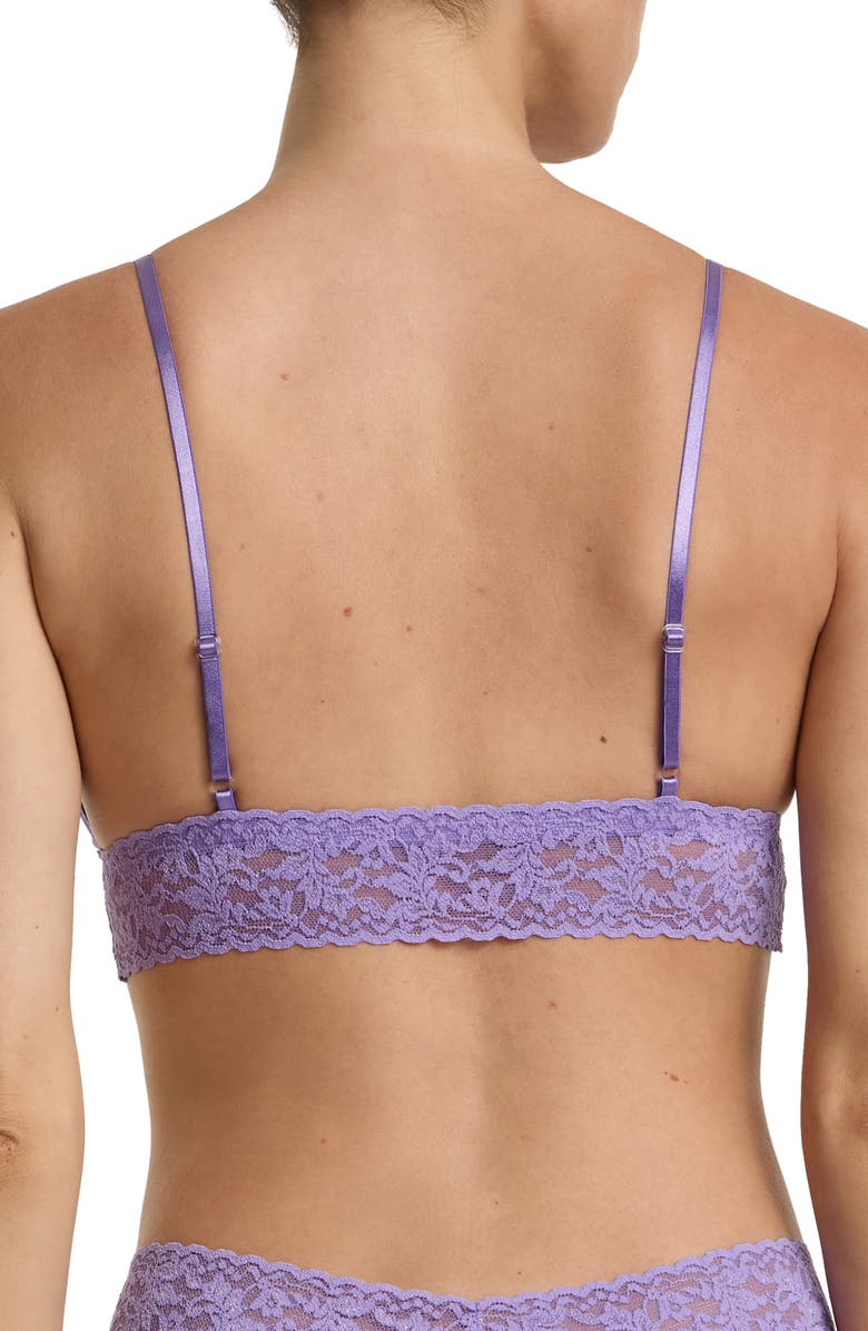 Hanky Panky Signature Lace Padded Bralette, Alternate, color, Love Potion Purple