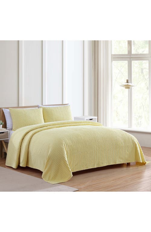 Beatrice Home Fashions Channel Chenille Bedspread