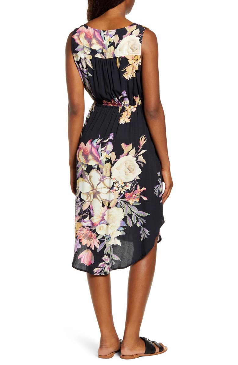 Angel Maternity Floral Maternity/Nursing Sundress, Alternate, color, 