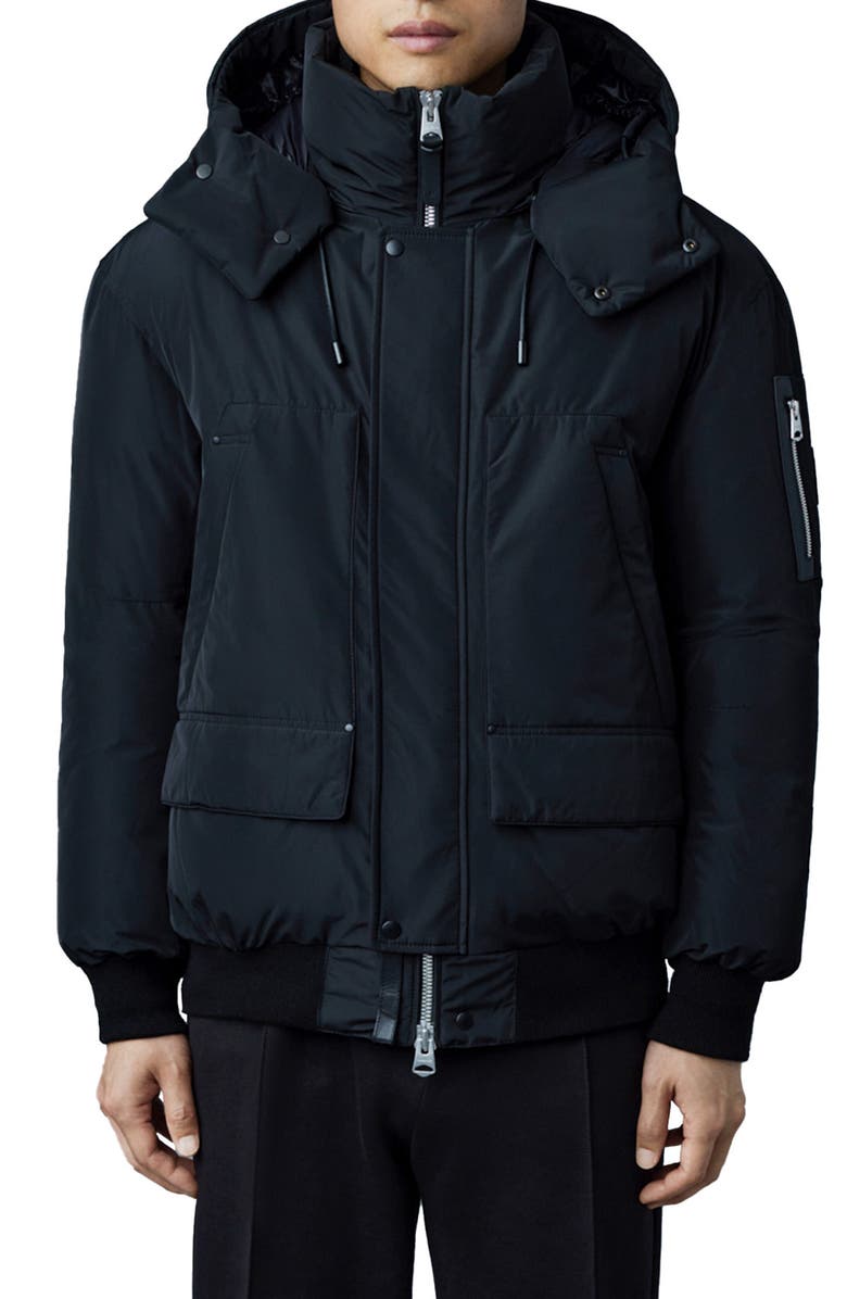 Mackage Viggo Windproof & Water Resistant Down Jacket, Main, color,