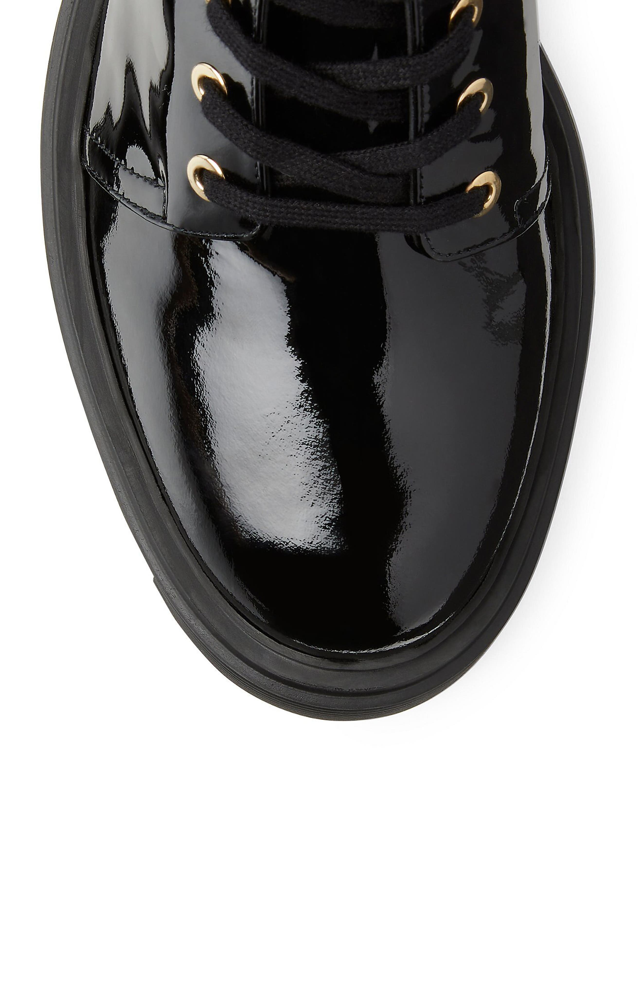 Soho Combat Boot, Alternate, color, BLACK