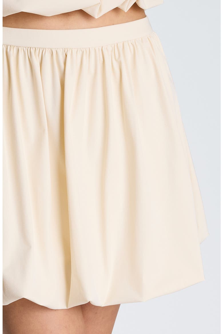 Bubble Miniskirt, Alternate, color, OYSTER