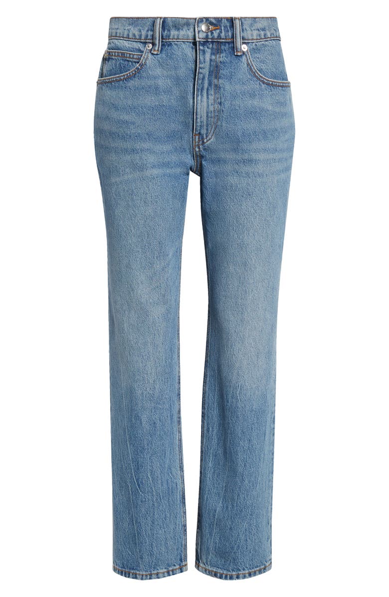 Alexander Wang OG High Waist Stovepipe Jeans, Alternate, color,