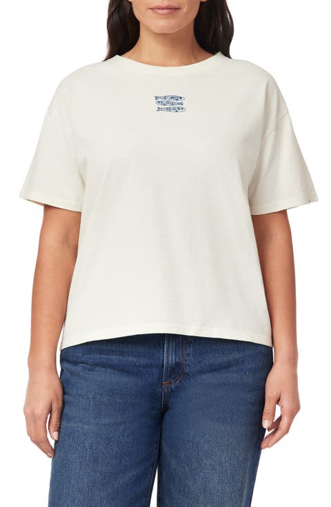 Toni Boxy Cotton Crop Tee