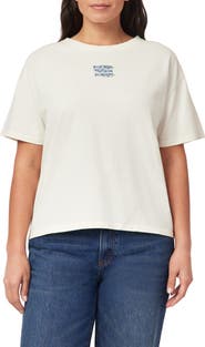 C & C California Toni Boxy Cotton Crop Tee