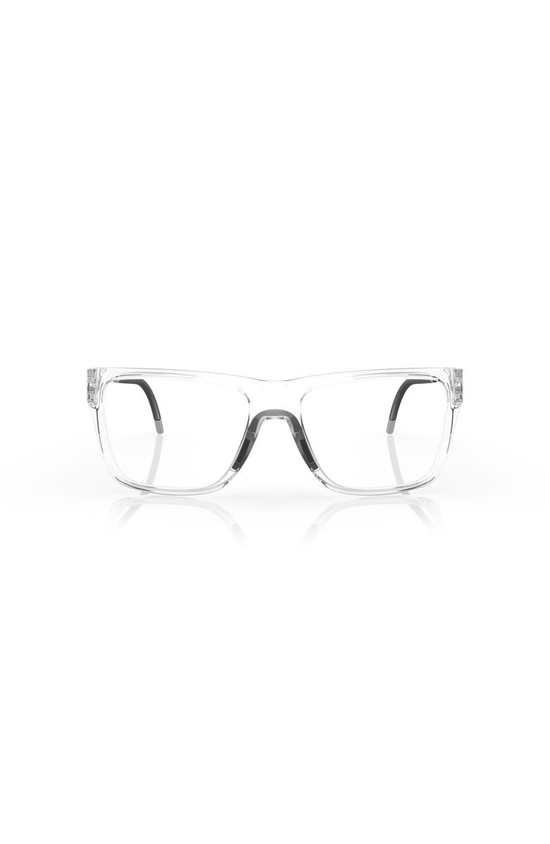 Oakley 56mm Square optical glasses, Alternate, color, Transparent