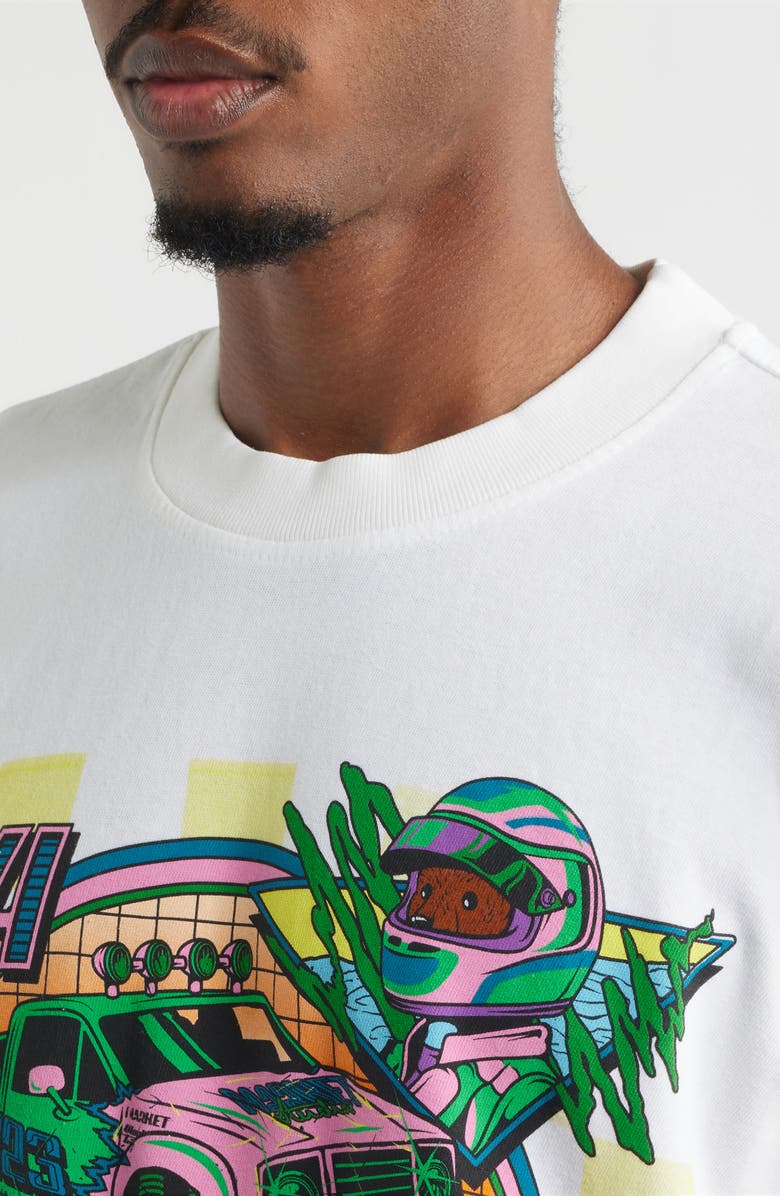 MARKET Monster Truck Rally Graphic Cotton T-Shirt, Alternate, color, White