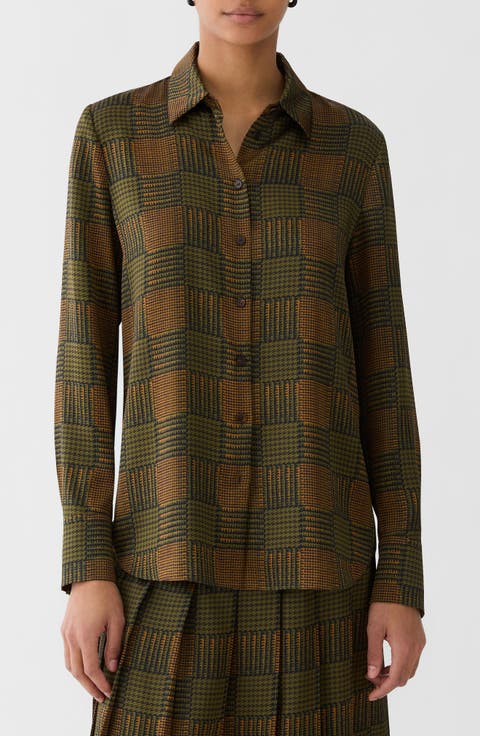 Scottie Silk Shirt