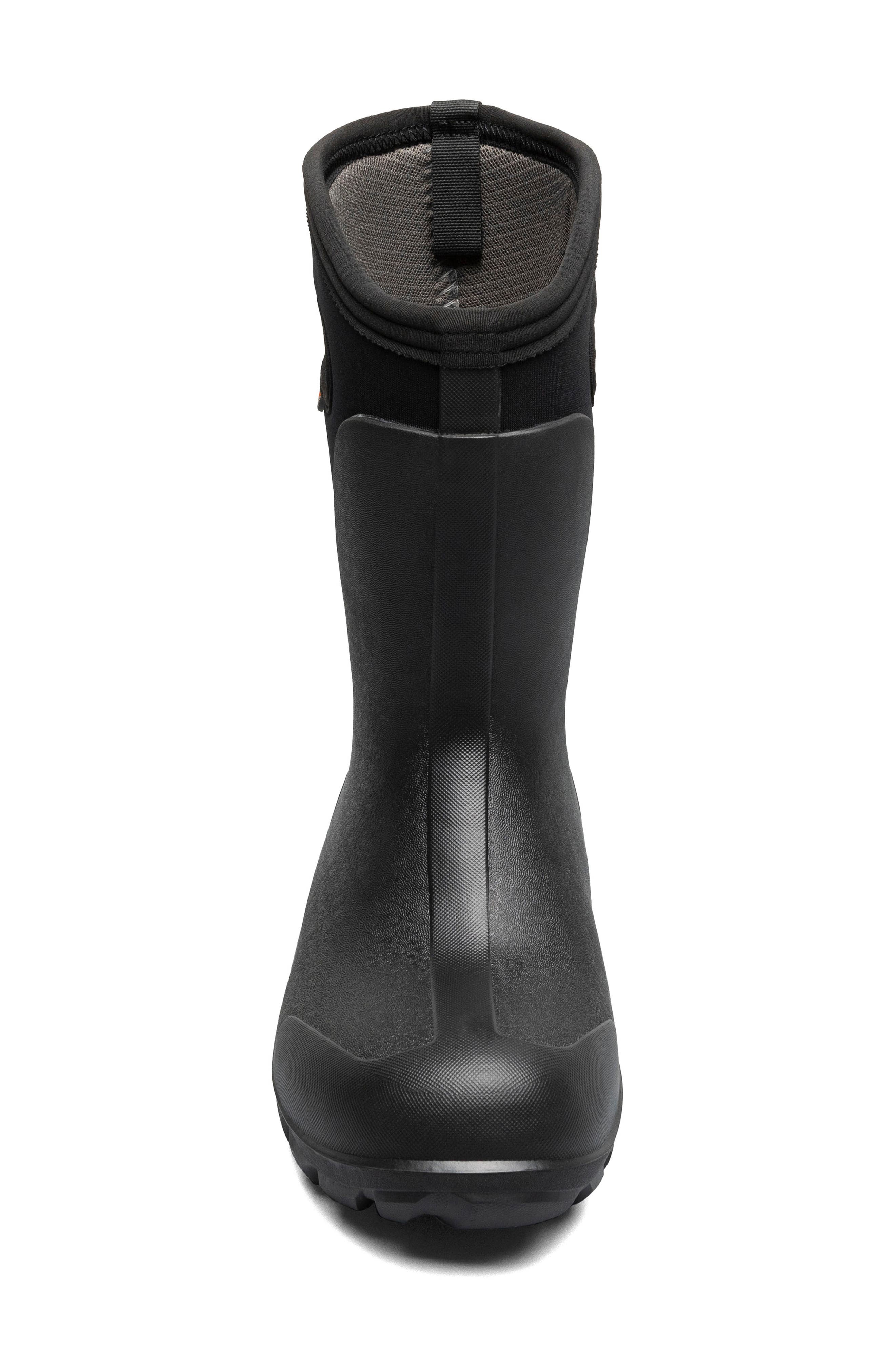 Bogs Classic Seamless Tall Rain Boot, Alternate, color, Black