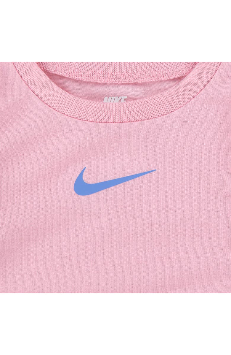 Nike Swoosh Vest, Long Sleeve T-Shirt & Leggings Set, Alternate, color, Light Smoke Grey