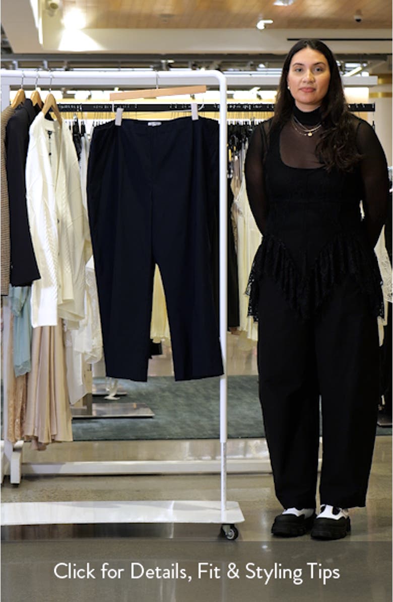 Wonderstretch Wide Leg Pull-On Pants, sales video thumbnail