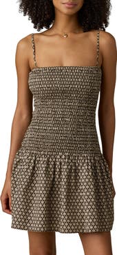 Faherty Coastal Organic Cotton Poplin Minidress