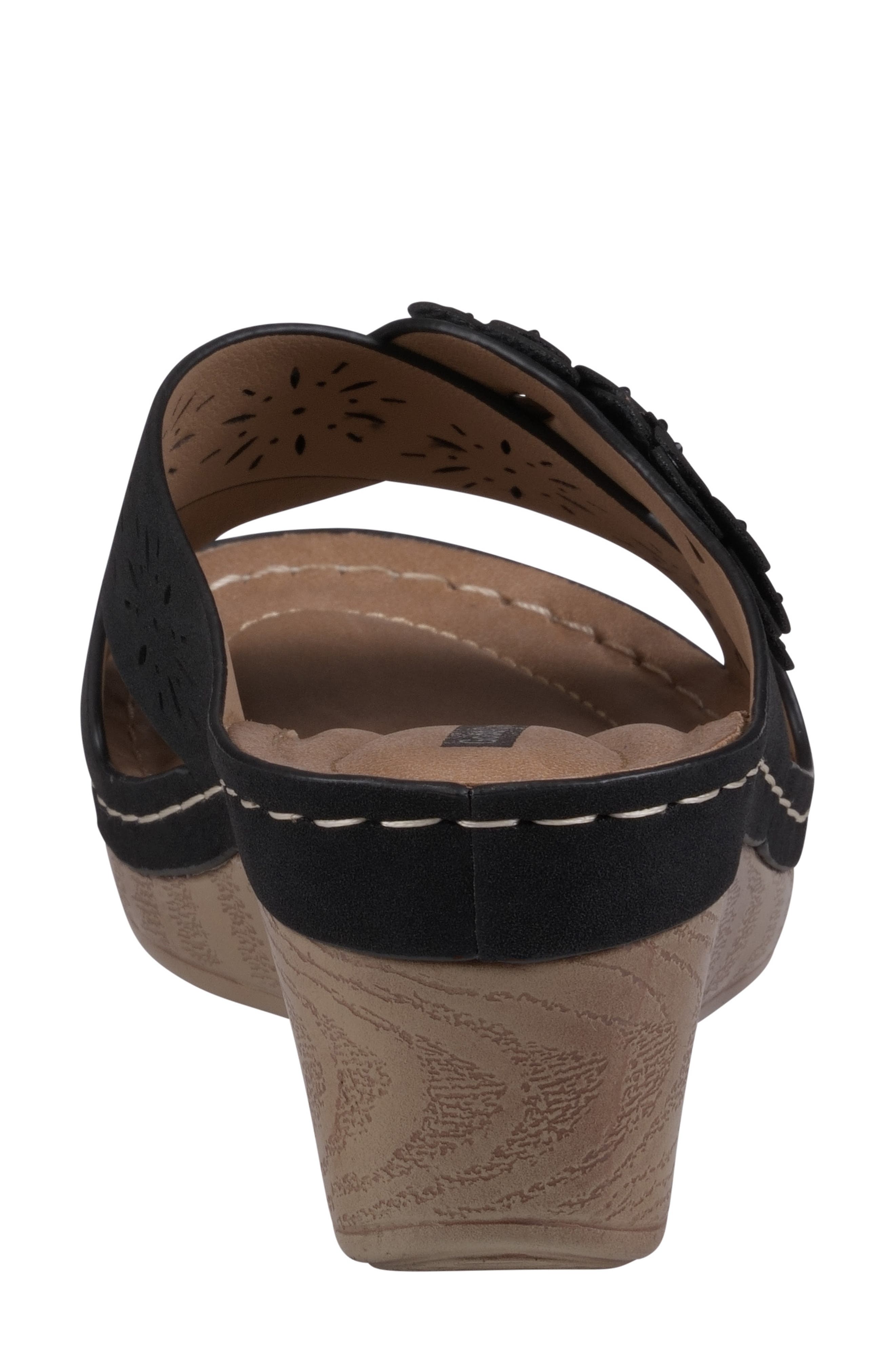 GOOD CHOICE NEW YORK Miller Platform Wedge Slide Sandal, Alternate, color, 