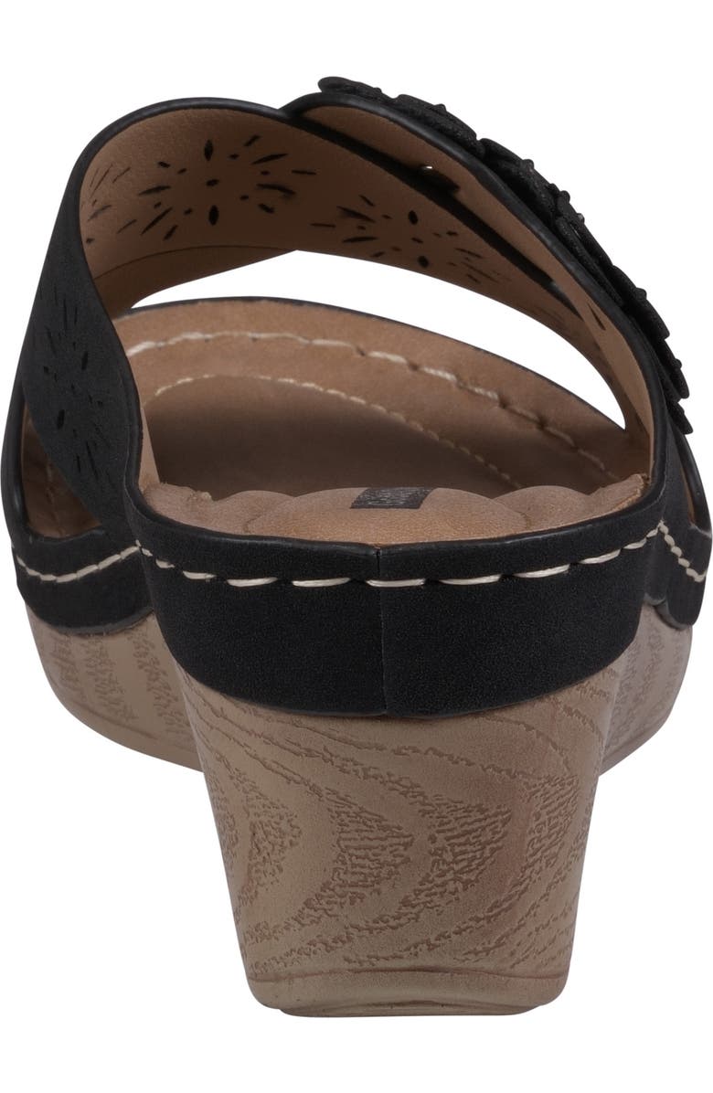 GOOD CHOICE NEW YORK Miller Platform Wedge Slide Sandal, Alternate, color,