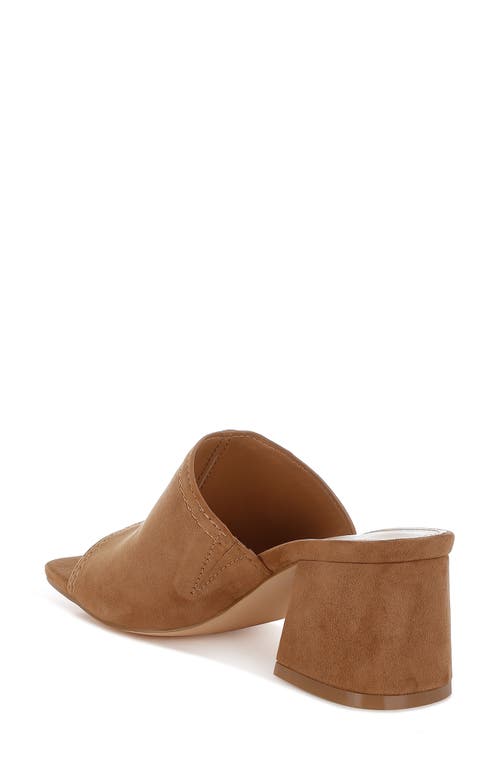 Rag & Co Citarum Slide Sandal In Tan