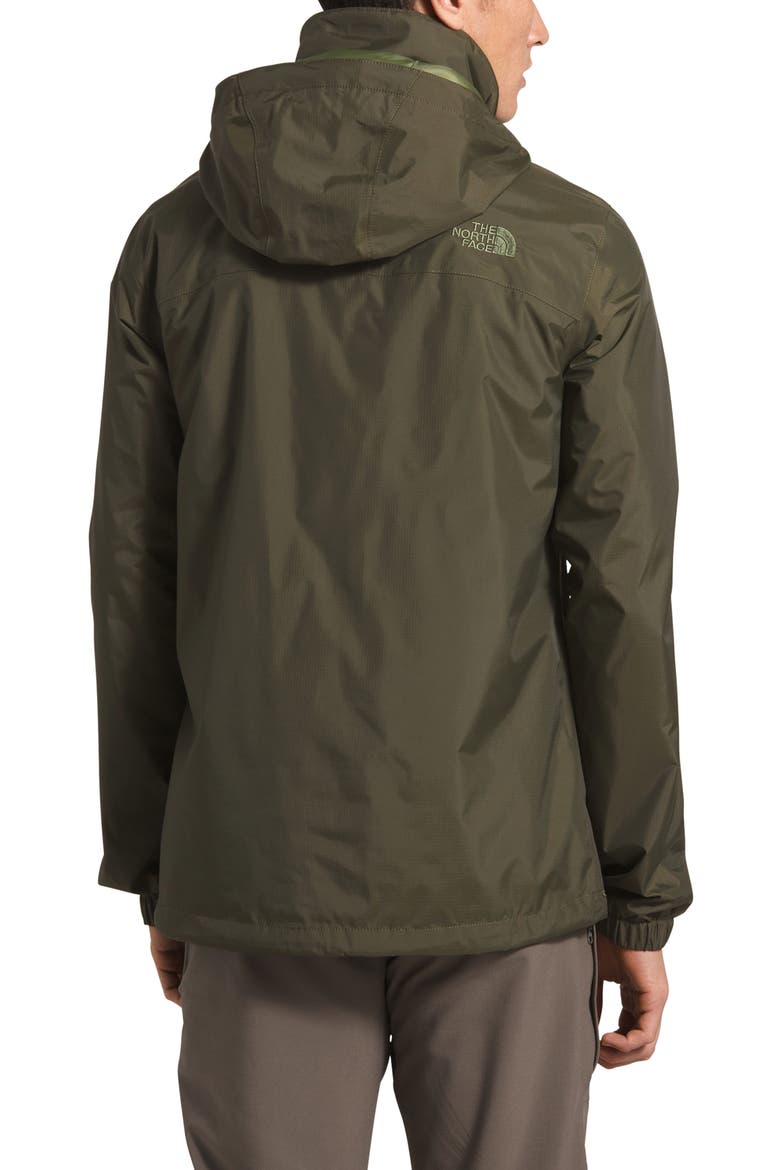 Resolve 2 Hooded Waterproof Jacket, Alternate, color, NEW TAUPE GREEN