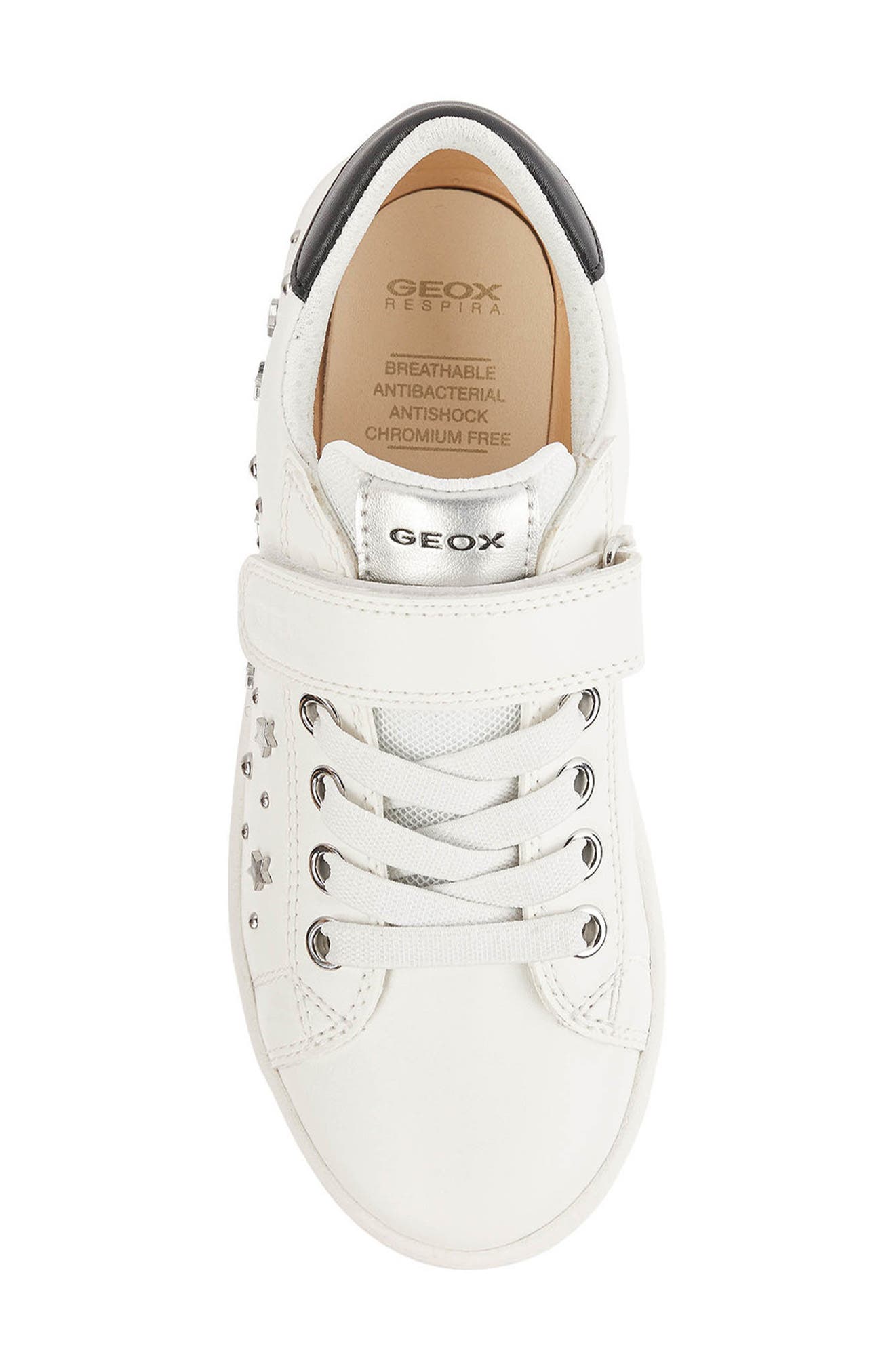 Geox Kathe Stud Sneaker, Alternate, color, 