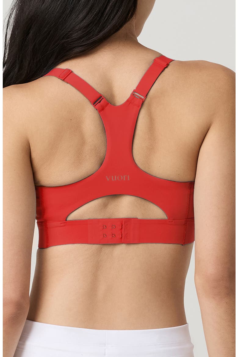 V1 High Impact Sports Bra, Alternate, color, CRIMSON