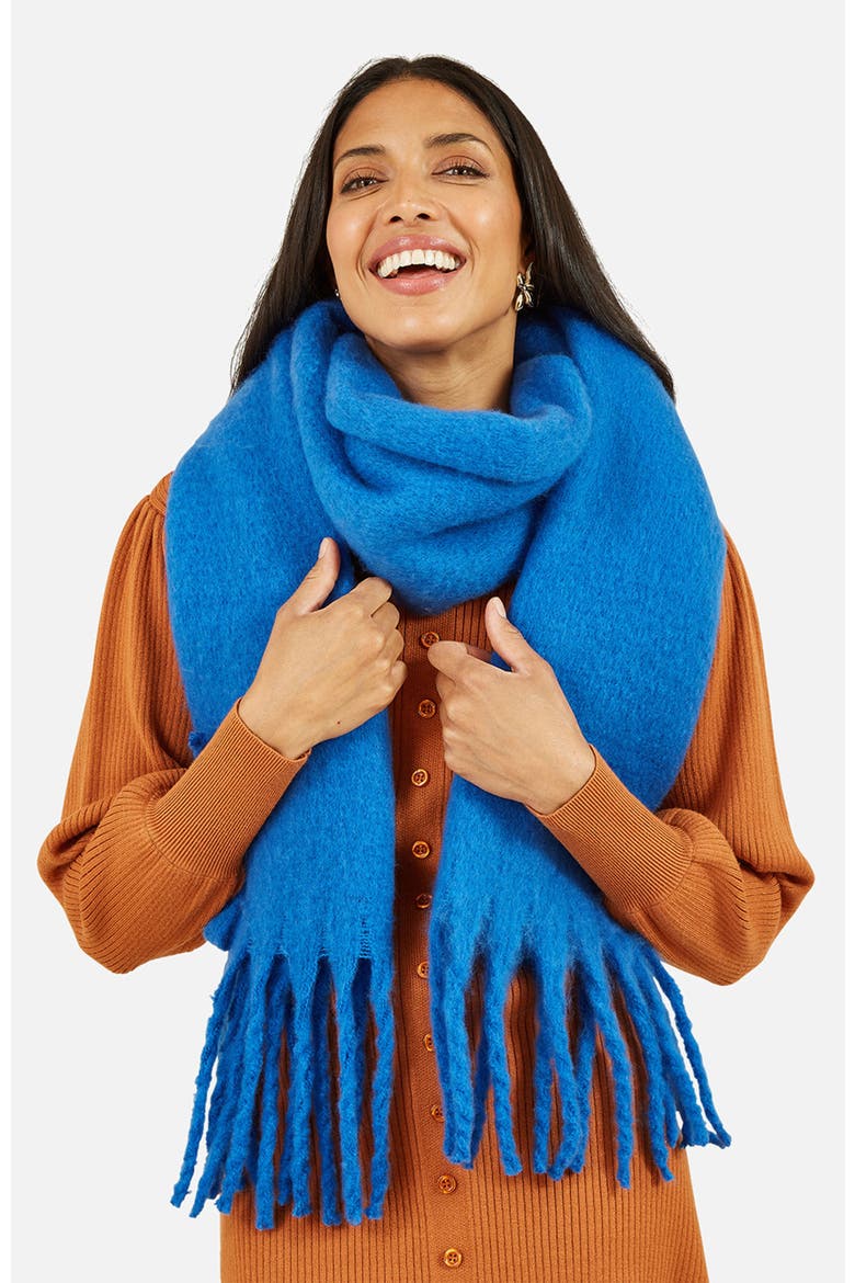 Soft Touch Scarf, Main, color, Blue