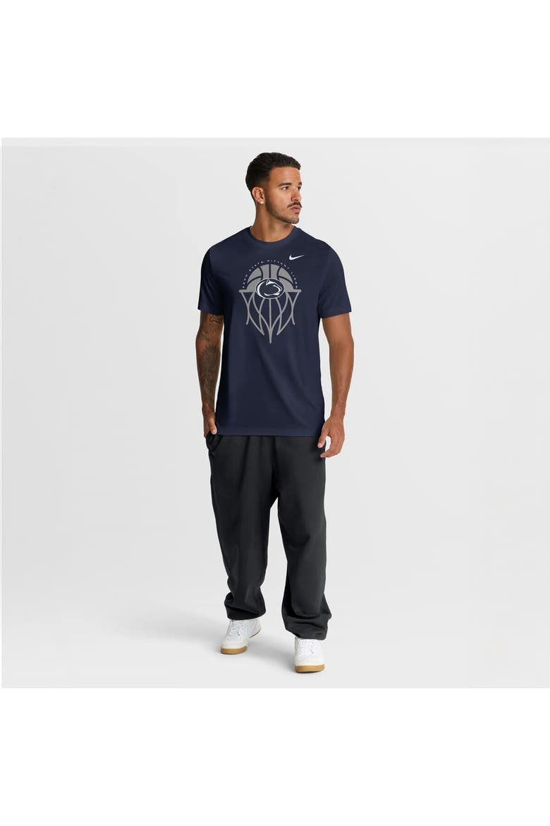 Men's Nike Navy Penn State Nittany Lions Basketball Icon Legend Dri-FIT T-Shirt, Alternate, color, Navy