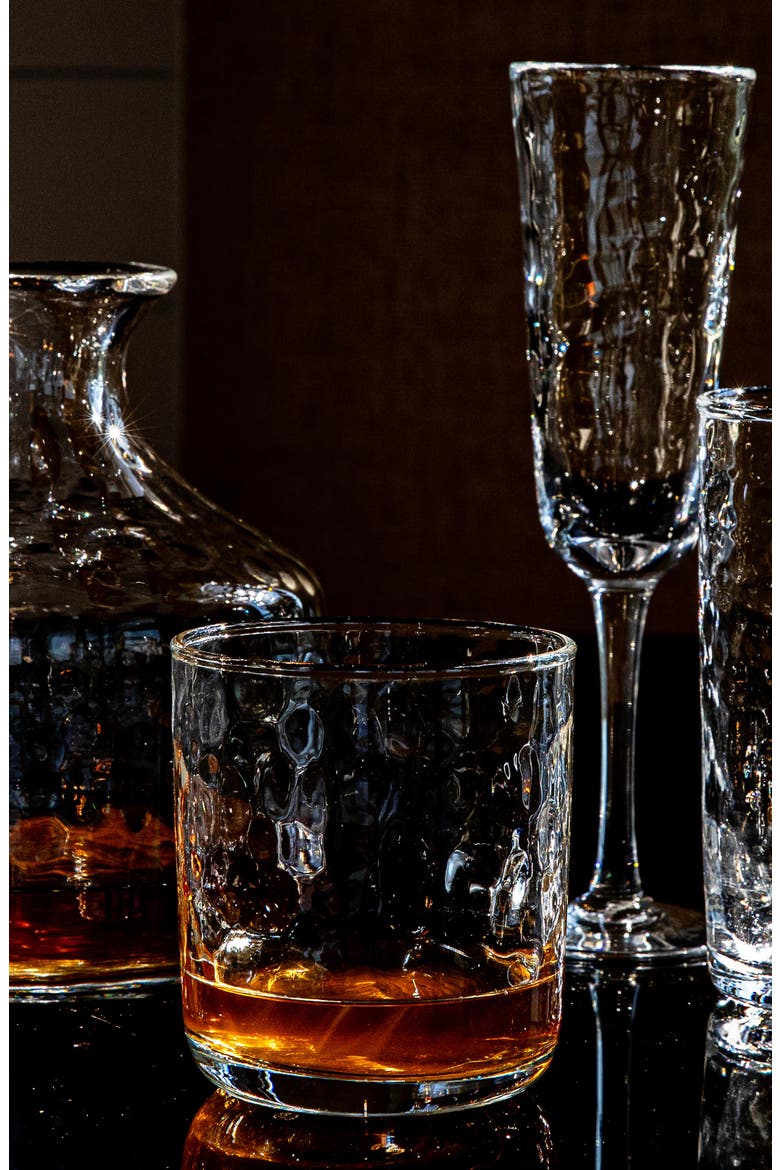 Puro Double Old Fashioned Glass, Alternate, color, CLEAR