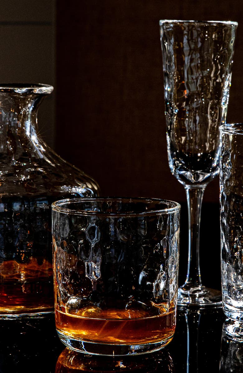 Juliska Puro Double Old Fashioned Glass, Alternate, color, Clear