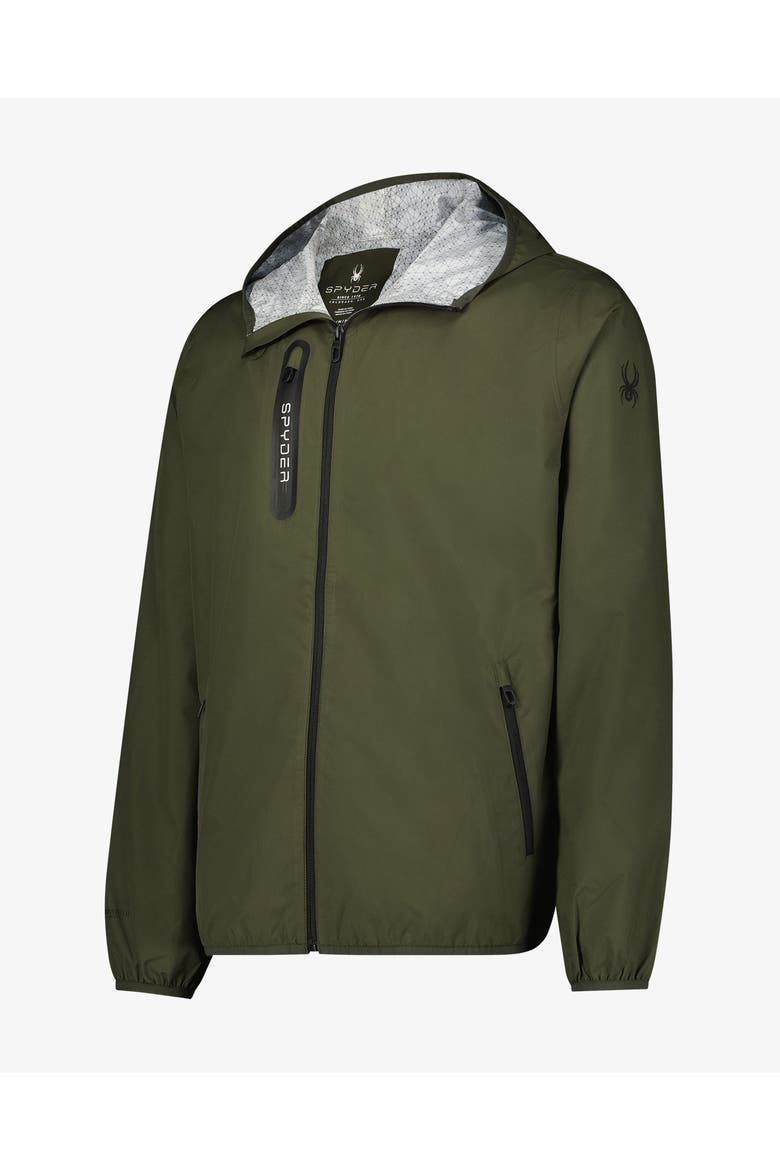 Men Mountain Mist Rain Jacket, Alternate, color, Olive