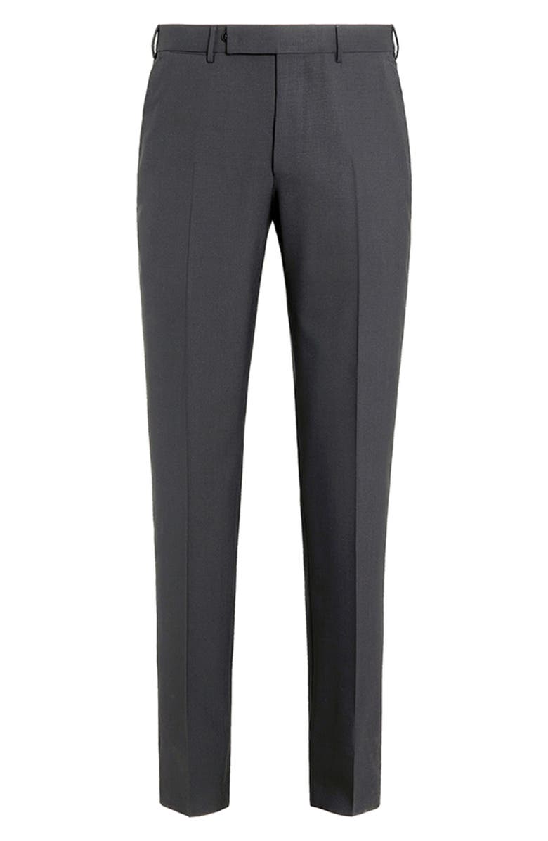 ZEGNA High Performance<sup>™</sup> Wool Trousers, Alternate, color, Grey