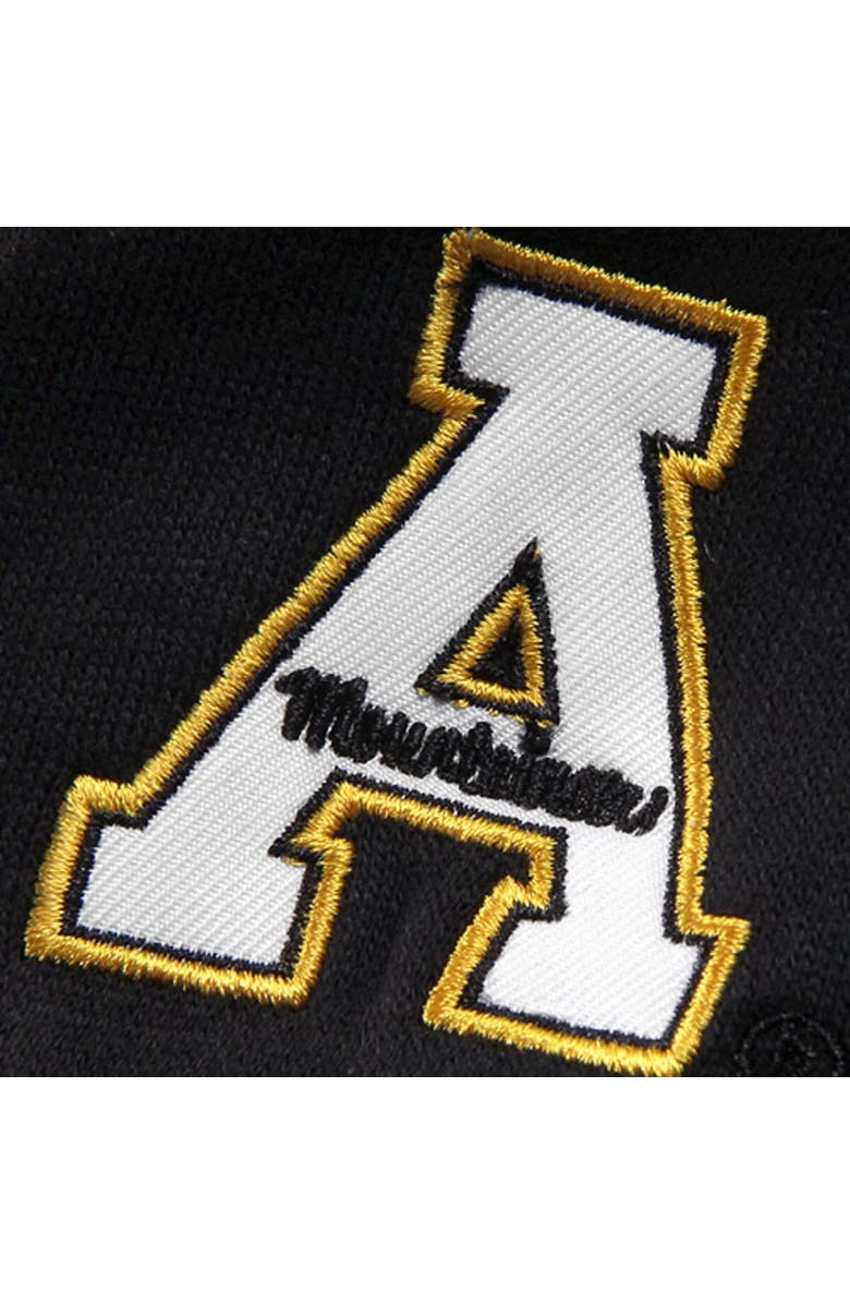 COLOSSEUM Women's Stadium Athletic Black Appalachian State Mountaineers Arched Name Full-Zip Hoodie, Alternate, color, Black